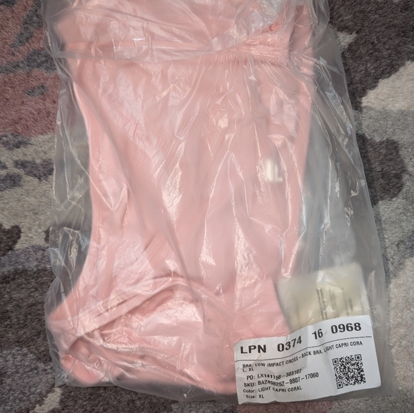 Low impact bra coral pink - Picture 4 of 4